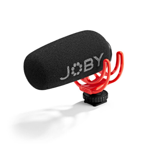 Joby Wavo Shotgun Mikrofon 3.5mm for Naturlig Taleopptak Svart