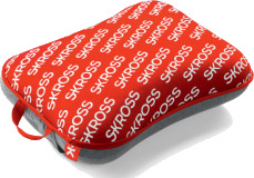 Travel Pillow Mini - Rød /Skross-Trykk Travel Pillow Mini - Rød /Skross-Trykk