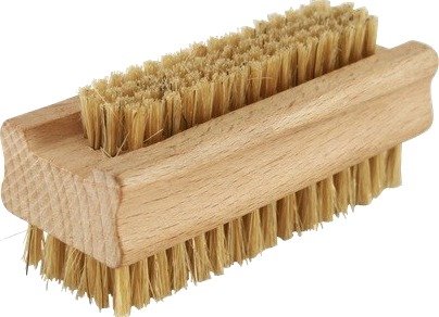Palmetten Nail Brush Wood