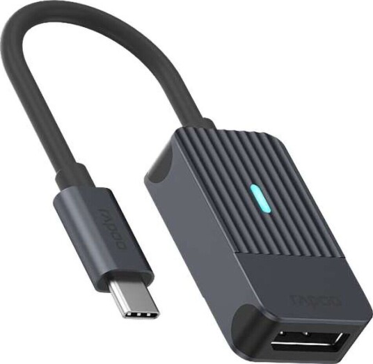 Rapoo UCA-1005 USB-C til DisplayPort Adapter 0,15 m Grå