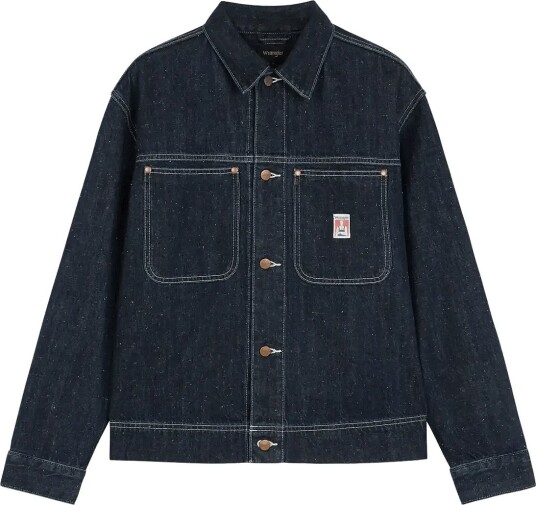 Wrangler Ls Overshirt Navy S Wrangler Ls Overshirt Navy S