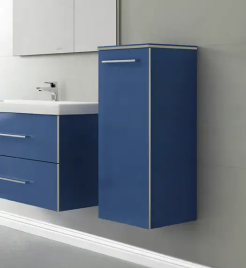Villeroy & Boch Avento Sideskap m/1 dør 892x350 mm Høyre Krystallgrå Villeroy & Boch Avento Sideskap m/1 dør 892x350 mm Høyre Krystallgrå