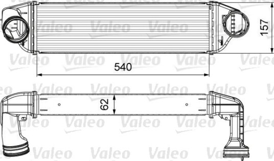 Intercooler VALEO 818642