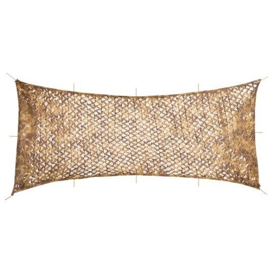 Kamuflasjenett med oppbevaringspose 844x429 cm sand Kamuflasjenett med oppbevaringspose 844x429 cm sand