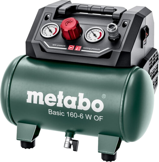 Metabo Basic 160-6 W Of Kompressor Kartong Metabo Basic 160-6 W Of Kompressor Kartong