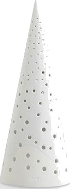Nobili Lyslykt H24,5 snøhvit (16211)