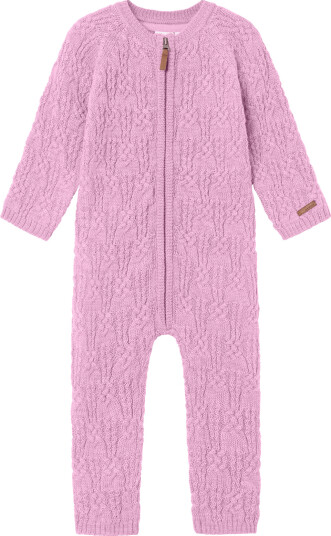 Name It Nmfwrilla Wool Ls Knit Suit Fin Pink 116