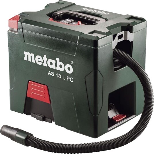 Metabo AS 18 L PC Grovstøvsuger Trådløs L-klasse 602021850 Metabo AS 18 L PC Grovstøvsuger Trådløs L-klasse 602021850
