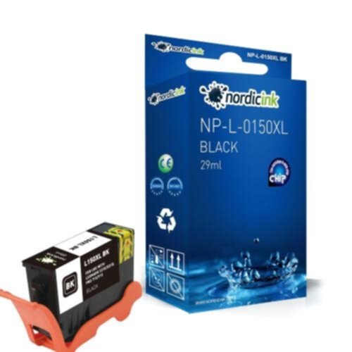 Nordicink svart Blekkpatron 760 sider 150XL NP-L-0150XLBK