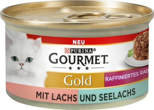 Gourmet Gold Raffinert Ragu Laks & Sei 2 X 12 X 85 G