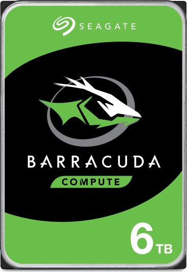 Seagate BarraCuda 3.5" Intern Harddisk 6TB SATA III Seagate BarraCuda 3.5" Intern Harddisk 6TB SATA III