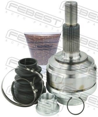 Febest Drivknute drivaksel FEBEST 1710 Q7R