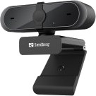 Sandberg USB Webcam Pro - Full HD - 1920 x 1080 - indbygget stereomikrofon - USB 2.0