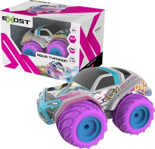 SilverLit Exost Aqua Typhoon Radiostyrt Lekebil Amazone