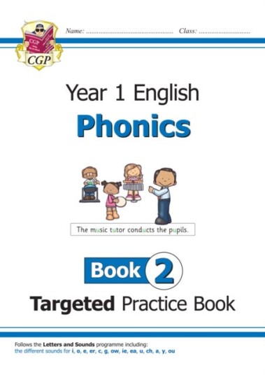 KS1 English Year 1 Phonics Targeted Practice Book  Book 2