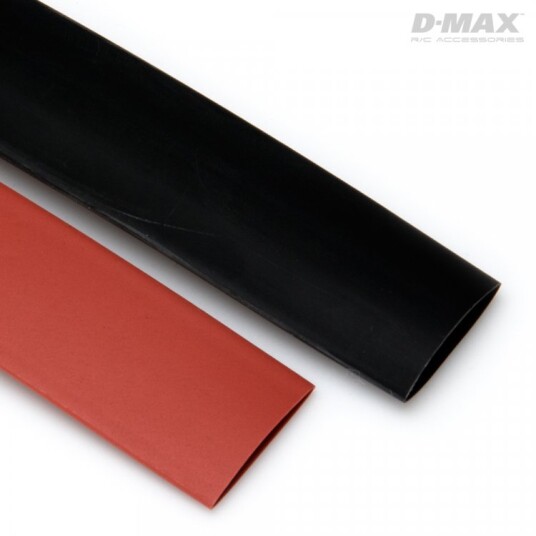 DynoMAX B9211 Heat Shrink Tube Red & Black D13/W20mm x 1m