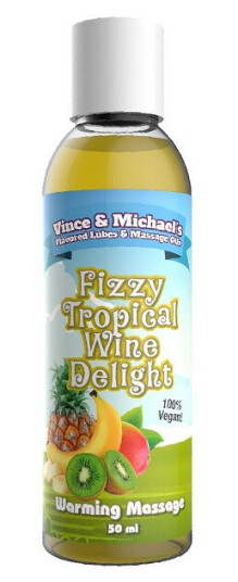 Fizzy Tropical Wine Delight Warming Massage 50ml