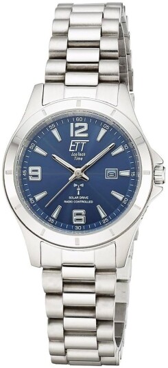 ETT Eco Tech Time Dameklokke ELS 11675 32M Gobi Blå/Stål Ø32 mm ETT Eco Tech Time Dameklokke ELS 11675 32M Gobi Blå/Stål Ø32 mm