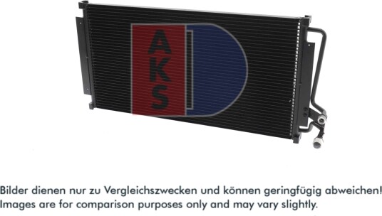 Kondensator, klimaanlegg AKS DASIS 522018N