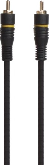 Connectech Subwoofer Kabel 10m Sort CTA6310 Connectech Subwoofer Kabel 10m Sort CTA6310