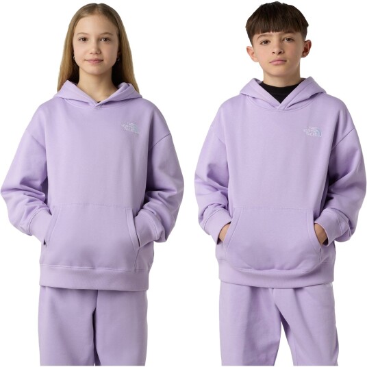 The North Face Essential Oversized Hettegenser Barn Lilla 167 173