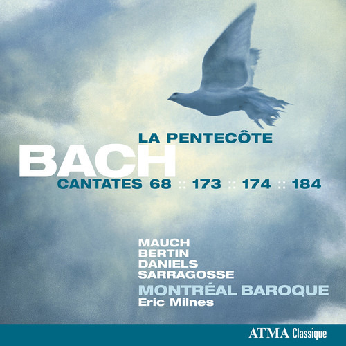 Bach. Monika Mauch Pascal Bertin Eric Milnes Bach: Cantatas For Pentecost Bwn 68 173 174 CD