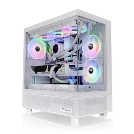 Thermaltake View 270 TG Midi Tower Kabinett Hvit med ARGB Thermaltake View 270 TG Midi Tower Kabinett Hvit med ARGB
