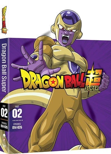 Dragon Ball Super Part Two DVD Dragon Ball Super Part Two DVD