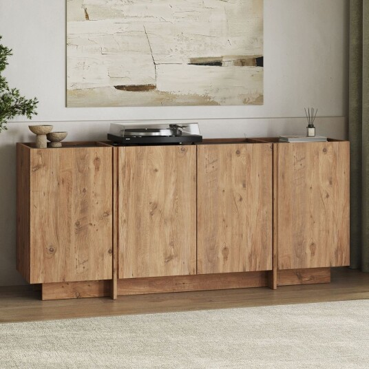 Sorlan Konsollbord 180 cm - Atlantic Pine, antrasitt Sorlan Konsollbord 180 cm - Atlantic Pine, antrasitt