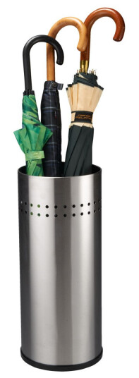 PULSIVA Paraplyholder Umbrella 21.9x50 cm (ØxH) Sølvfarge
