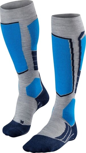 Falke SK2 Wool Skisokker Herre Light Grey 39 41 Falke SK2 Wool Skisokker Herre Light Grey 39 41