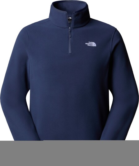 The North Face Men's Glacier Fleece 1/4 Zip Jacket Summit Navy XL The North Face Men's Glacier Fleece 1/4 Zip Jacket Summit Navy XL