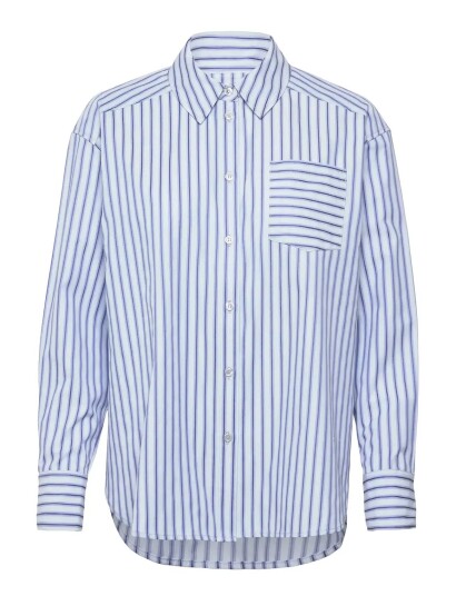 Rosemunde Rwulla Ls Oversize Shirt Blue 44