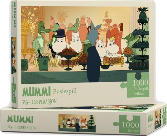 Puslespill 1000 Mummi Fest