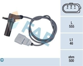 Turtallssensor, motormanagement FAE 79132