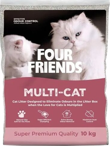Fourfriends Cat Litter Multicat 10 kg Fourfriends Cat Litter Multicat 10 kg