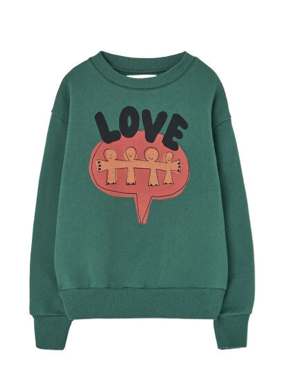 THE ANIMALS OBSERVATORY Love Freen Bear Sweatshirt Grön 6 Y