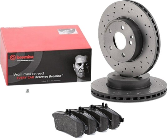 BREMBO BRB3405N0266 Bremseskiver og -klosser