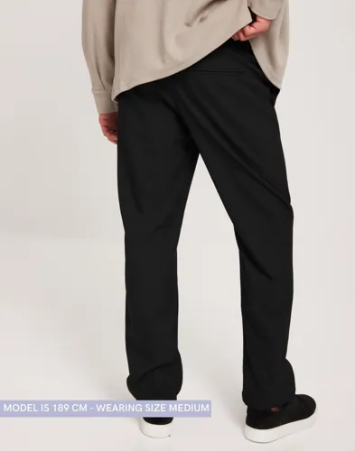 Selected Homme SLH196 Straight Robert String Pant Slacks Svart