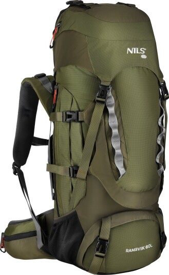 NILS Camp Ramsvik 60L Tursekk – Trekking Ryggsekk for Fjell og Camping