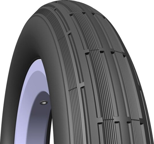 Mitas dekk 12" x 1/2" x 2 1/4" (62-203) svart Mitas dekk 12" x 1/2" x 2 1/4" (62-203) svart