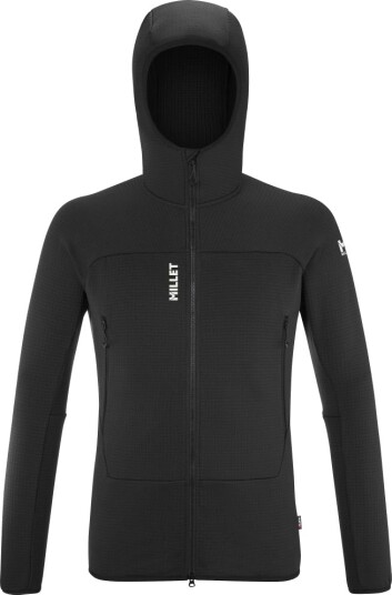 Millet Fusion Grid Hoodie M Black Noir XXL