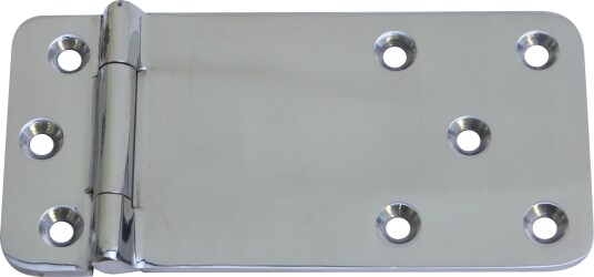 Hengsel syrefast 123 x 60 mm   bulk