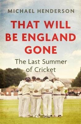 That Will Be England Gone Av Michael Henderson