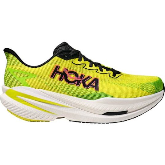 Hoka Mach X 3 Wide Herre Nnhk/Neon Hoka Citrus/Neon Lime 45 1/3
