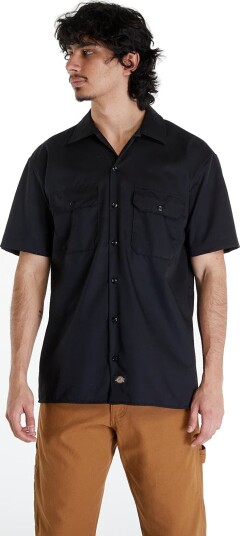 Dickies M Work Shirt Ss Rec Black S