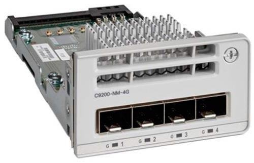 Cisco Catalyst 9200 Series Network Module - utvidelsesmodul - Gigabit Ethernet x 4