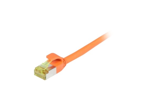 Patchkabel Rj45 Cat6a 500Mhz 05M Orange Sstpsftp Slimline Rund D45mm Tpelszhsuperflex Awg28 Mit Cat7 Rohkabel Synergy 21 S217979