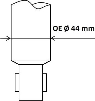 KYB 3438023 Støtdemper KYB 3438023 Støtdemper