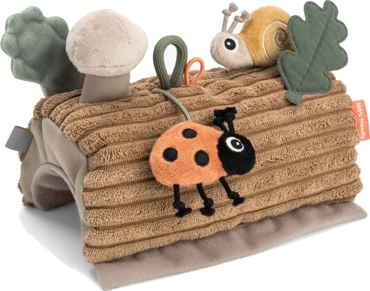 Done By Deer Stroller Activity Toy Tiny Trails Colour Mix Brown Length: 17cm Inner Circumference: 12cm Done By Deer Stroller Activity Toy Tiny Trails Colour Mix Brown Length: 17cm Inner Circumference: 12cm